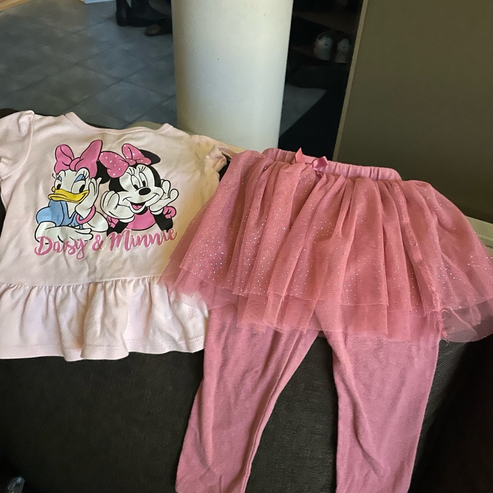 Mini mouse top pant set